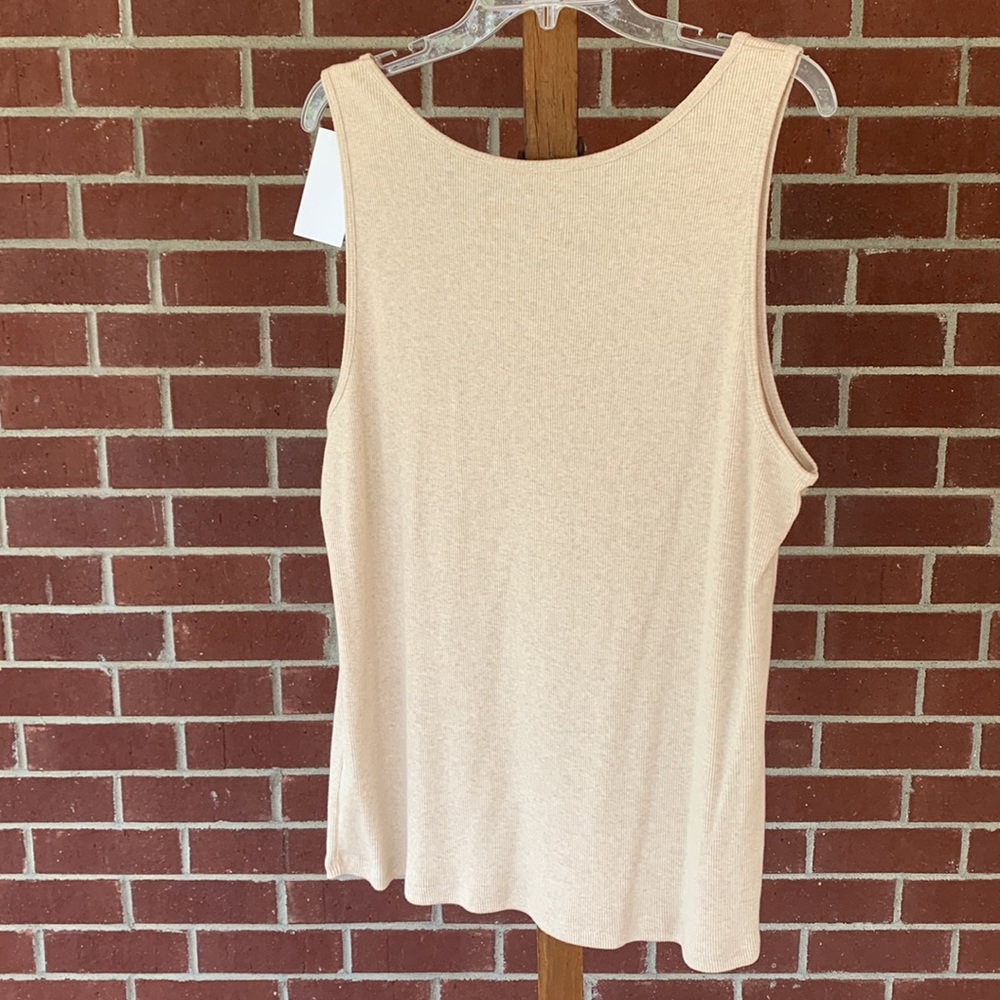NWT - Venezia - Relaxed Fit Ribbed Tank - Picture 2 of 5